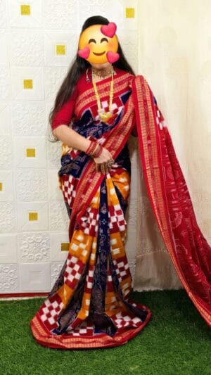 Sambalpuri wave saree